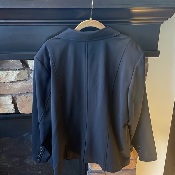 Lane Bryant Black Women’s Blazer 22/24W - Picture 7 of 10